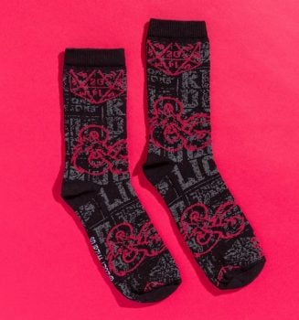 Adult Dungeons & Dragons Socks. No. Really