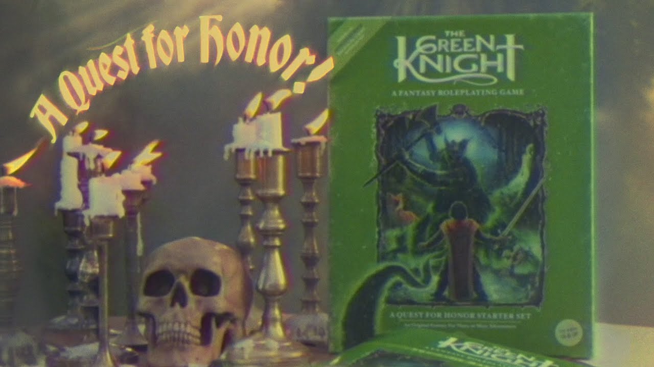 The Green Knight movie gets a retro &quot;Green Box&quot; RPG